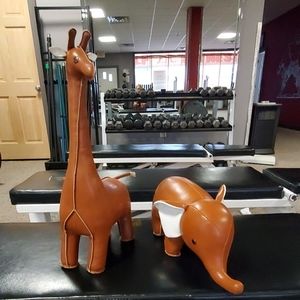 Handmade Elephant and Giraffe
